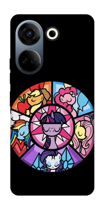 Чехол на TECNO Camon 20 Pro (CK7n) My Little Pony ver.4 фото 1 из 1