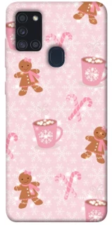 Чехол на Samsung Galaxy A21s Новогодний v41 фото 1 из 1