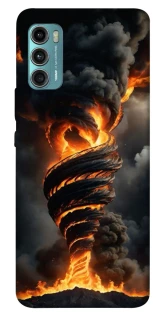 Чехол на Motorola Moto G60 Огненный торнадо фото 1 из 1