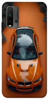 Чехол на Xiaomi Redmi 9T BMW orange фото 1 из 1