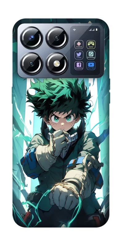 Чехол на Xiaomi POCO X8 Pro Izuku Midoriya фото 1 из 1
