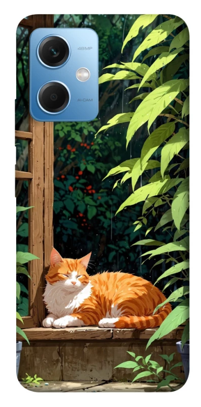 Чохол на Xiaomi Redmi Note 12 5G red cat фото 1 з 1