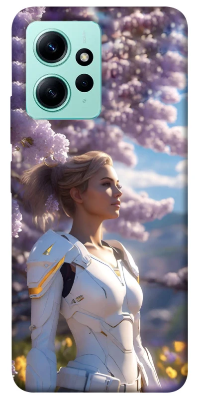 Чохол на Xiaomi Redmi Note 12 4G Cyber space girl ver.1 фото 1 з 1
