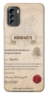 Чехол на Nokia G60 The Hogwarts acceptance letter фото 1 из 1