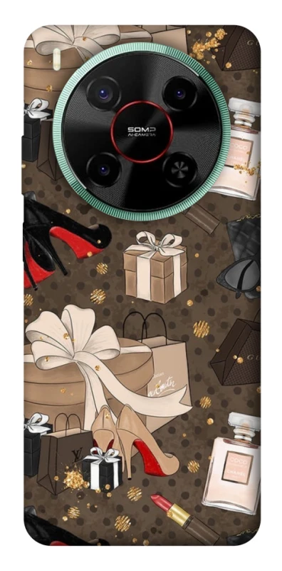 Чехол на ZTE Nubia V70 Max Fashion collage ver.1 фото 1 из 1