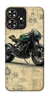 Чехол на ZTE Blade A73 4G Bike model фото 1 из 1