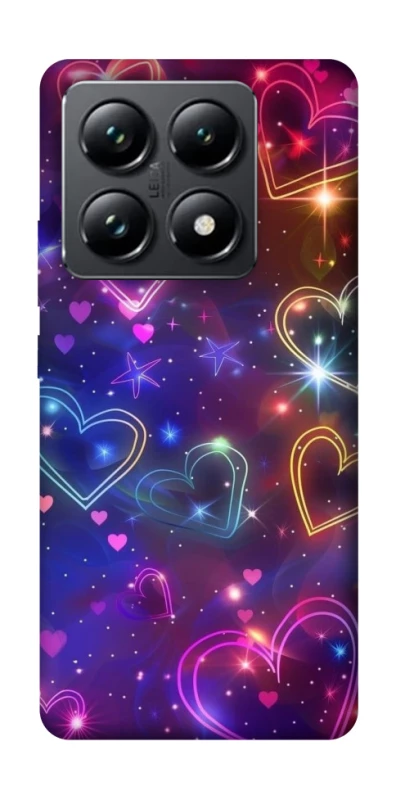 Чохол на Xiaomi 14T Pro Drawn hearts фото 1 з 1