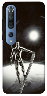 Чохол на Xiaomi Mi 10 / Mi 10 Pro Срібний серфер фото 1 з 1