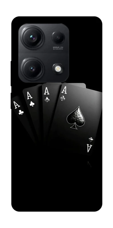 Чехол на Xiaomi Redmi Note 14S Black Cards фото 1 из 1