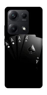 Чехол на Xiaomi Redmi Note 14S Black Cards фото 1 из 1