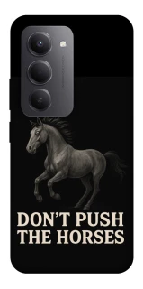 Чохол на Xiaomi Redmi 15 (Global) Don't push the horses фото 1 з 1