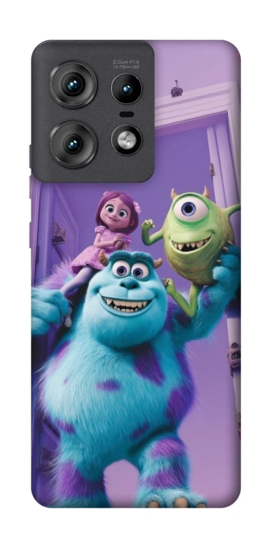 Чохол на Motorola Edge 50 Pro Monsters friends фото 1 з 1