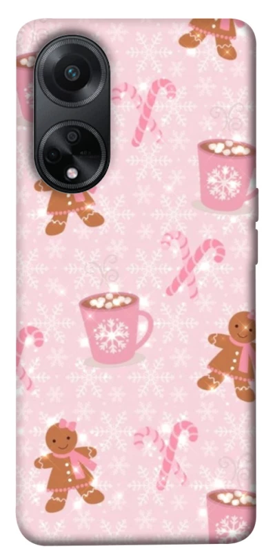 Чохол на Oppo A58 4G Новорічний v41 фото 1 з 1