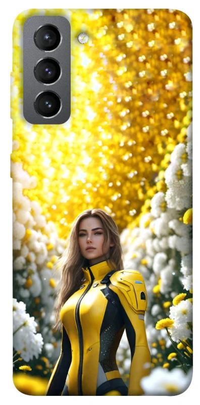 Чохол на Samsung Galaxy S21 FE Cyber space girl ver.2 фото 1 з 1