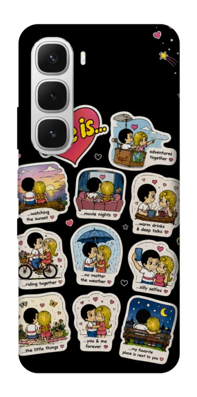 Чохол на Infinix Hot 60i Love is ver.4 фото 1 з 1