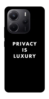 Чехол на Xiaomi Redmi Note 14 5G Privacy is luxury фото 1 из 1