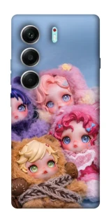 Чохол на Tecno Camon 40 Pro 5G SKULLPANDA × My Little Pony Ver.1 фото 1 з 1