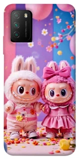 Чехол на Xiaomi Poco M3 Labubu twins ver.2 фото 1 из 1