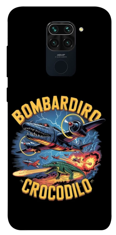 Чохол на Xiaomi Redmi Note 9 / Redmi 10X Bombardino Crocodilo v2 фото 1 з 1