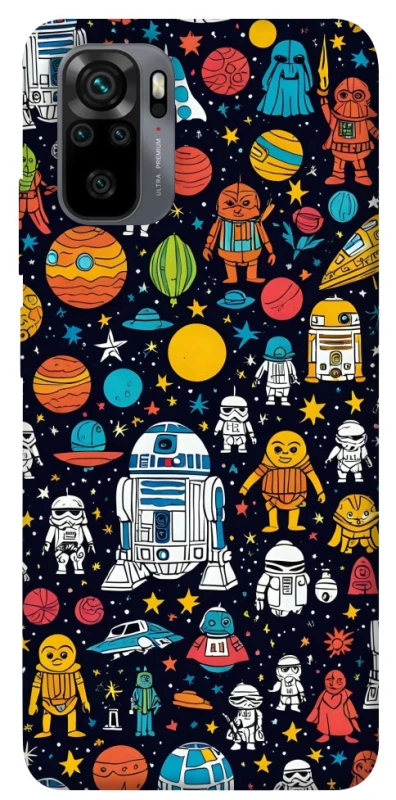 Чохол на Xiaomi Redmi Note 10 / Note 10s Star Wars background ver.2 фото 1 з 1