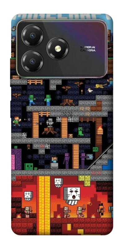Чохол на ZTE Blade A36 Minecraft фото 1 з 1