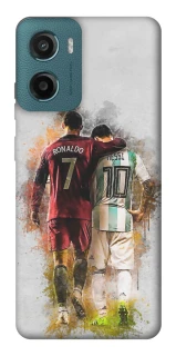 Чохол на Motorola Moto G06 Ronaldo та Messi фото 1 з 1