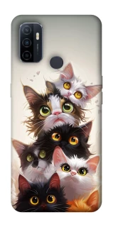 Чохол на Oppo A53 / A32 / A33 Сat eyes фото 1 Чохол на Oppo A53 / A32 / A33 Сat eyes фото 1 з 1