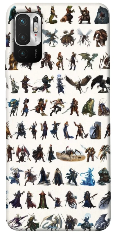 Чохол на Xiaomi Redmi Note 10 5G Character Selection фото 1 з 1