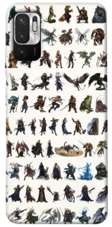 Чехол на Xiaomi Redmi Note 10 5G Character Selection фото 1 из 1