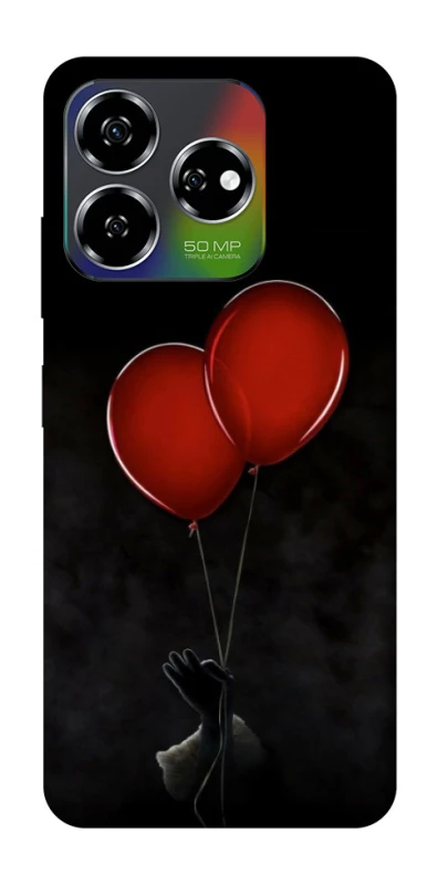 Чохол на ZTE Nubia V60 Reds Balloons фото 1 з 1