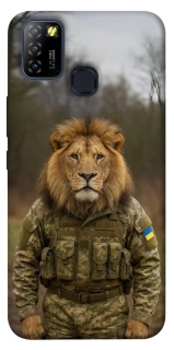 Чохол на Infinix Hot 10 Lite Лев захисник фото 1 з 1
