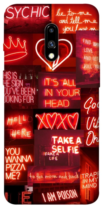 Чохол на OnePlus 7 Love collage ver.7 фото 1 з 1