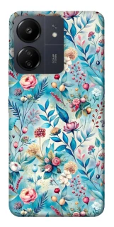 Чехол на Xiaomi Poco C65 Floral design ver.5 фото 1 из 1