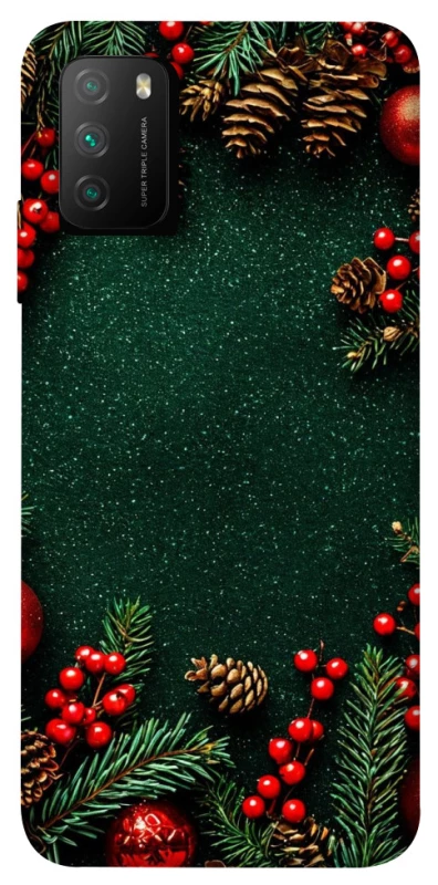 Чехол на Xiaomi Poco M3 Новогодний v30 фото 1 из 1