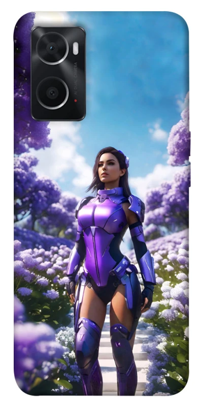 Чохол на Oppo A76 4G Cyber space girl ver.4 фото 1 з 1