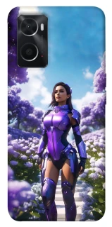 Чохол на Oppo A76 4G Cyber space girl ver.4 фото 1 з 1