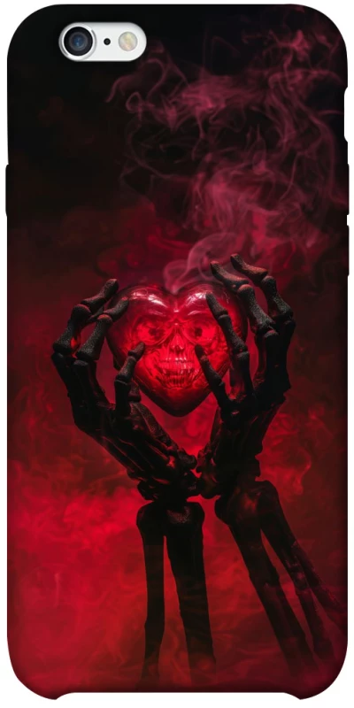 Чохол на Apple iPhone 6/6s plus (5.5") Heart in the hands of a skeleton фото 1 з 1