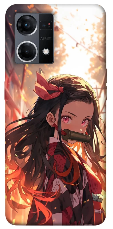 Чохол на Oppo Reno 7 4G Nezuko фото 1 з 1