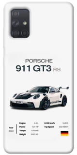 Чехол на Samsung Galaxy A71 Porsche 911 GT3 фото 1 из 1