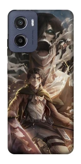 Чехол на Motorola Moto E15 Eren Yeager фото 1 из 1