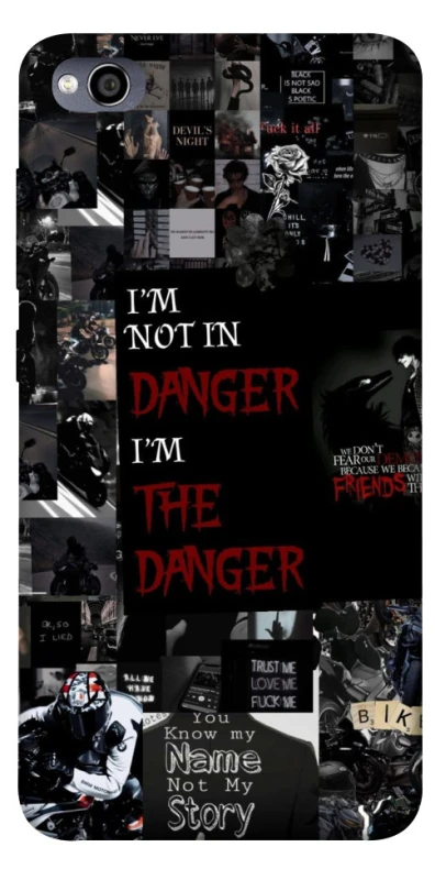 Чохол на Xiaomi Redmi 4a Danger collage фото 1 з 1