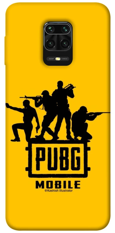 Чехол на Xiaomi Redmi Note 9s / Note 9 Pro / Note 9 Pro Max Pubg logo ver.2 фото 1 из 1