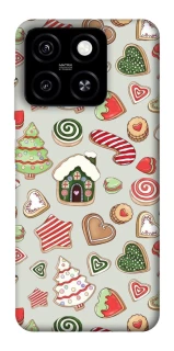 Чехол на ZTE Blade A55 4G Новогодний v7 фото 1 из 1