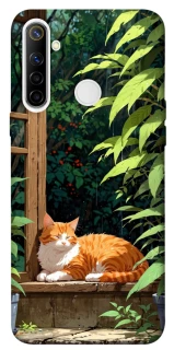 Чохол на Realme 6i red cat фото 1 з 1
