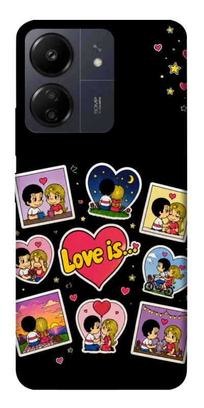 Чохол на Xiaomi Poco C65 Love is ver.2 фото 1 з 1