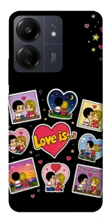 Чехол на Xiaomi Poco C65 Love is ver.2 фото 1 из 1