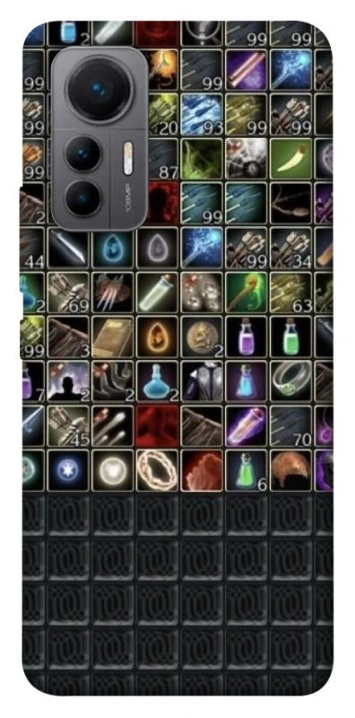 Чехол на Xiaomi 12 Lite Inventory menu ver.2 фото 1 из 1