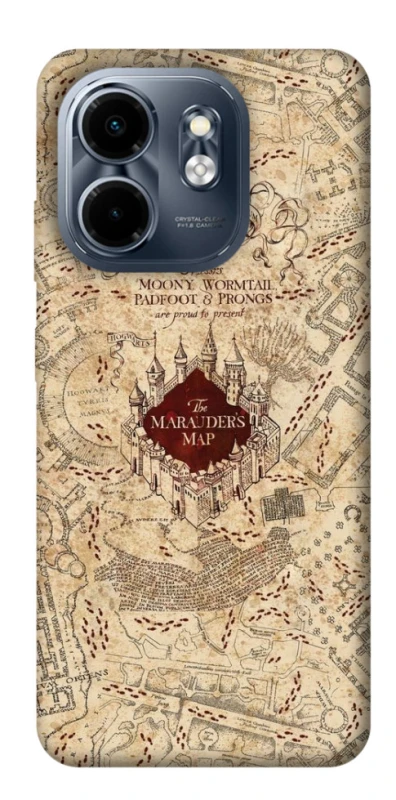 Чохол на Infinix Smart 9 4G / Hot 50i Harry Potter Marauder's Map фото 1 з 1