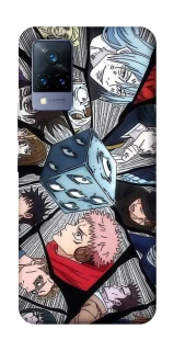 Чехол на Vivo V21 jujutsu kaisen v4 фото 1 из 1