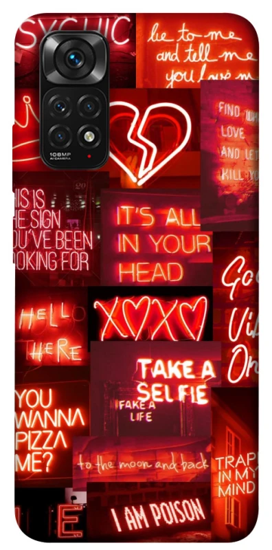 Чохол на Xiaomi Redmi Note 11 (Global) / Note 11S Love collage ver.7 фото 1 з 1